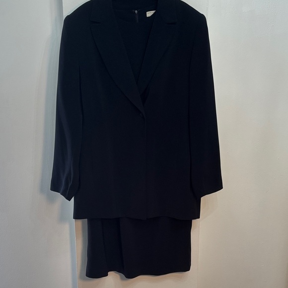 Lord & Taylor Dresses & Skirts - Classic Black Blazer and Dress Set by Lord & Taylor Size 18W